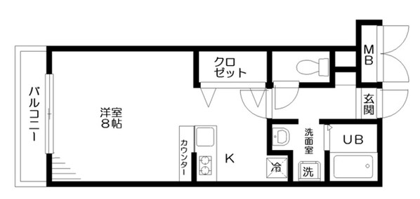MUスクエア等々力の物件間取画像